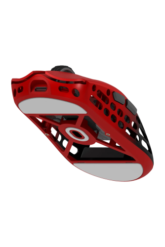 Hawk Gaming HM620 8K Hz 30000 DPI Tri-Mode Kablosuz/Bluetooth Siyah Kırmızı Gaming Mouse