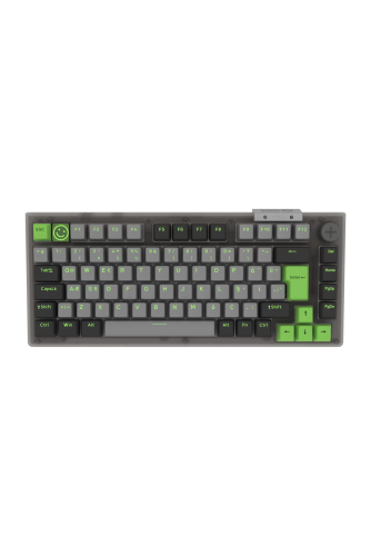 Hawk Gaming HK610 Gateron Switch RGB LCD Tri-Mode Kablosuz/Bluetooth %75 Gaming Klavye