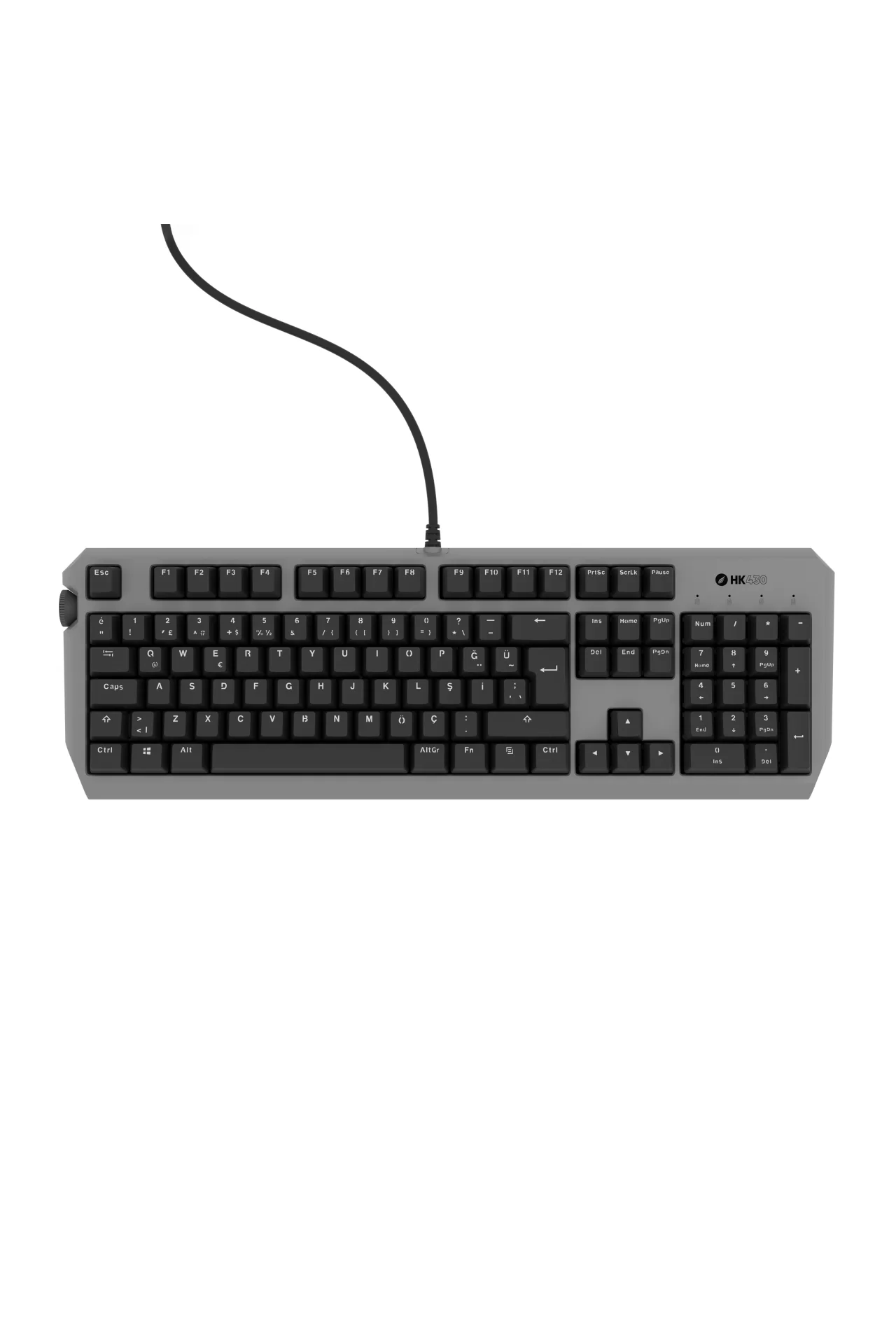 Hawk Gaming HK430M Mekanik MAVI Switch RGB Kablolu Metal Kasa Full Gaming Klavye