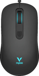 RAPOO V16RGB OPTICAL GAMING MOUSE BLACK