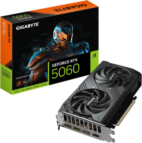 Gigabyte GeForce RTX5060 WINDFORCE MAX OC GV-N5060WF2MAX OC-8GD GDDR7 8GB 128Bit Gaming (Oyuncu) Ekran Kartı