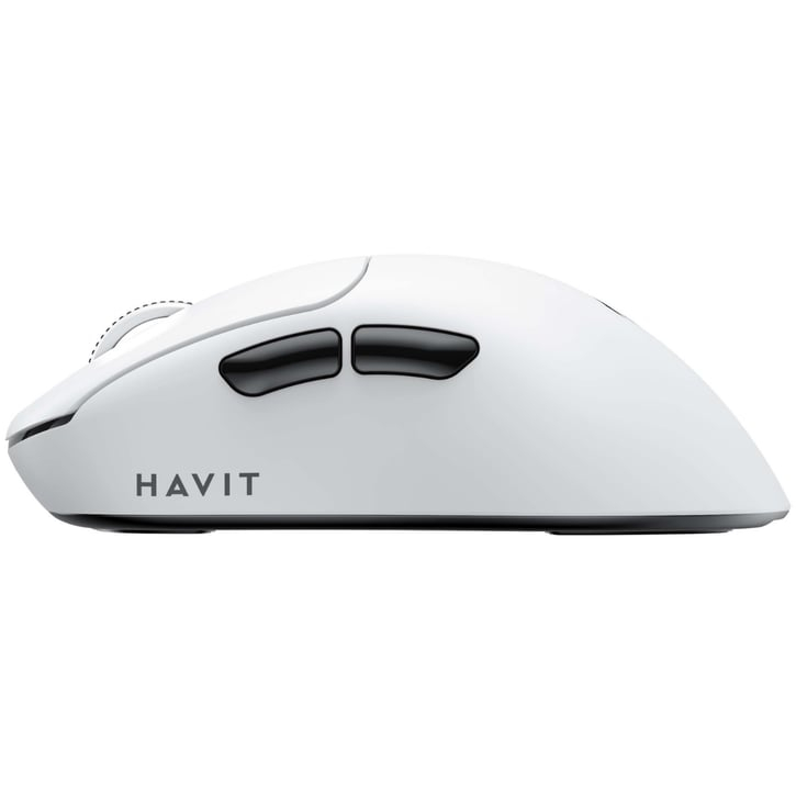 Havit Gamenote MS955WB Pro RGB Wireless Gaming Mouse 3 Modlu + Şarj İstasyonu - Beyaz