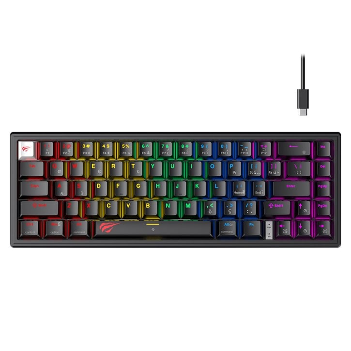 Havit Gamenote KB874L Mekanik Gaming %60 Siyah Klavye