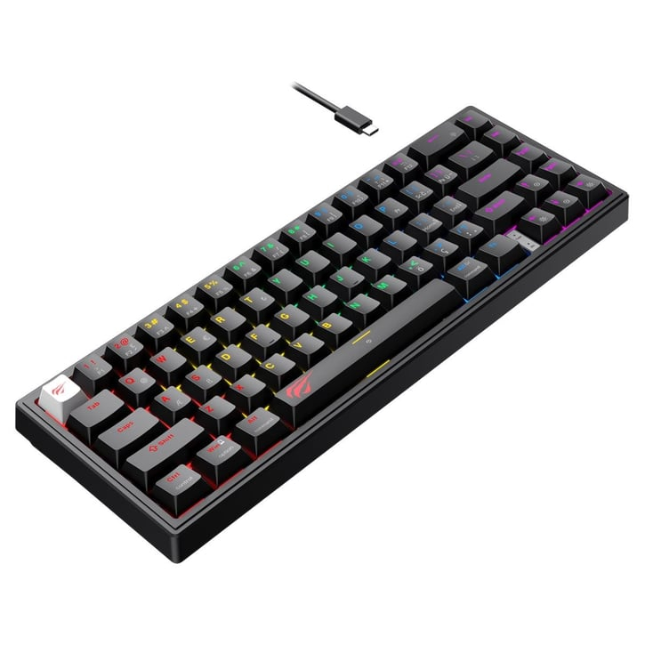 Havit Gamenote KB874L Mekanik Gaming %60 Siyah Klavye
