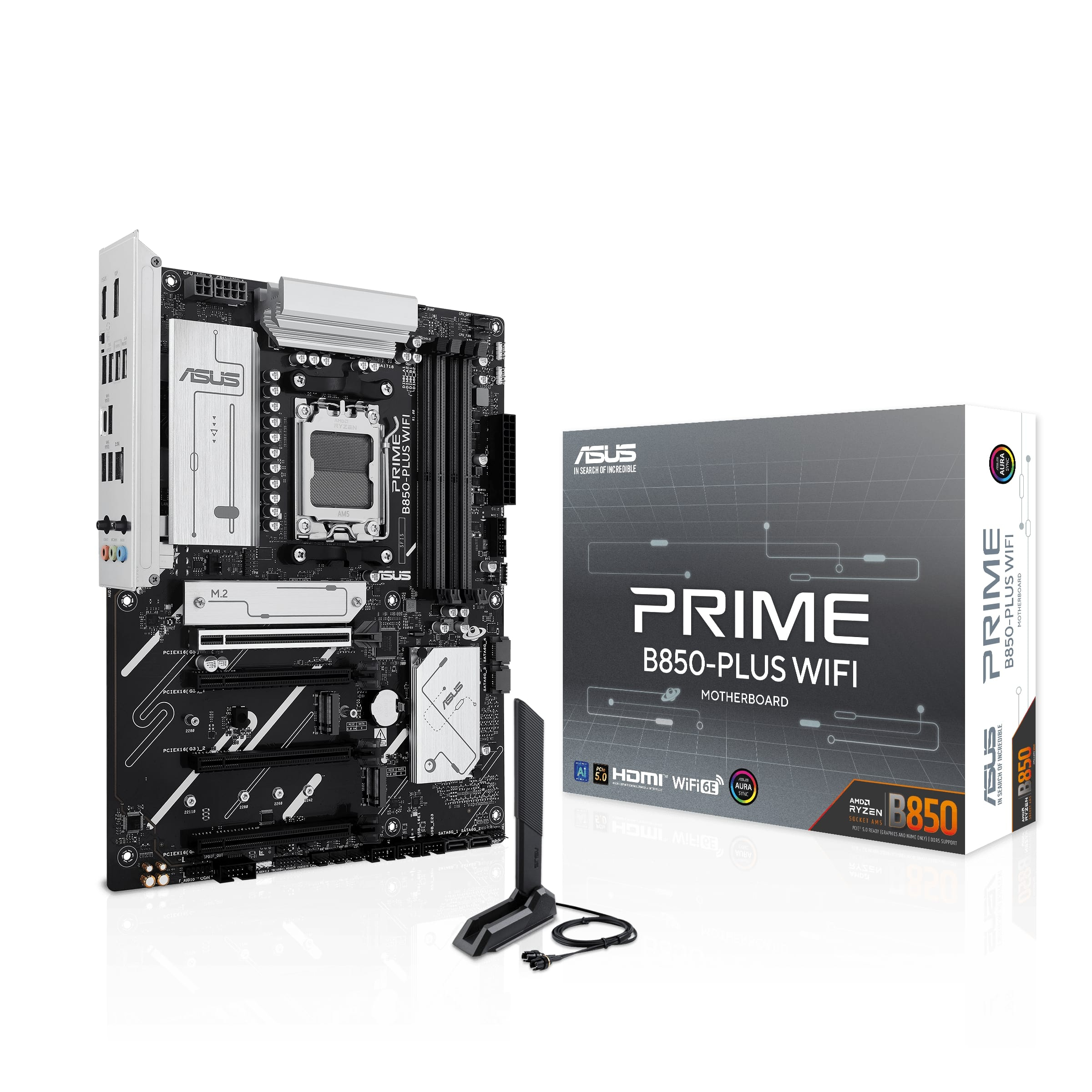 ASUS PRIME GAMING B850-PLUS WIFI AM5 DDR5 8000+(OC)MHz ATX Gaming (Oyuncu) Anakart