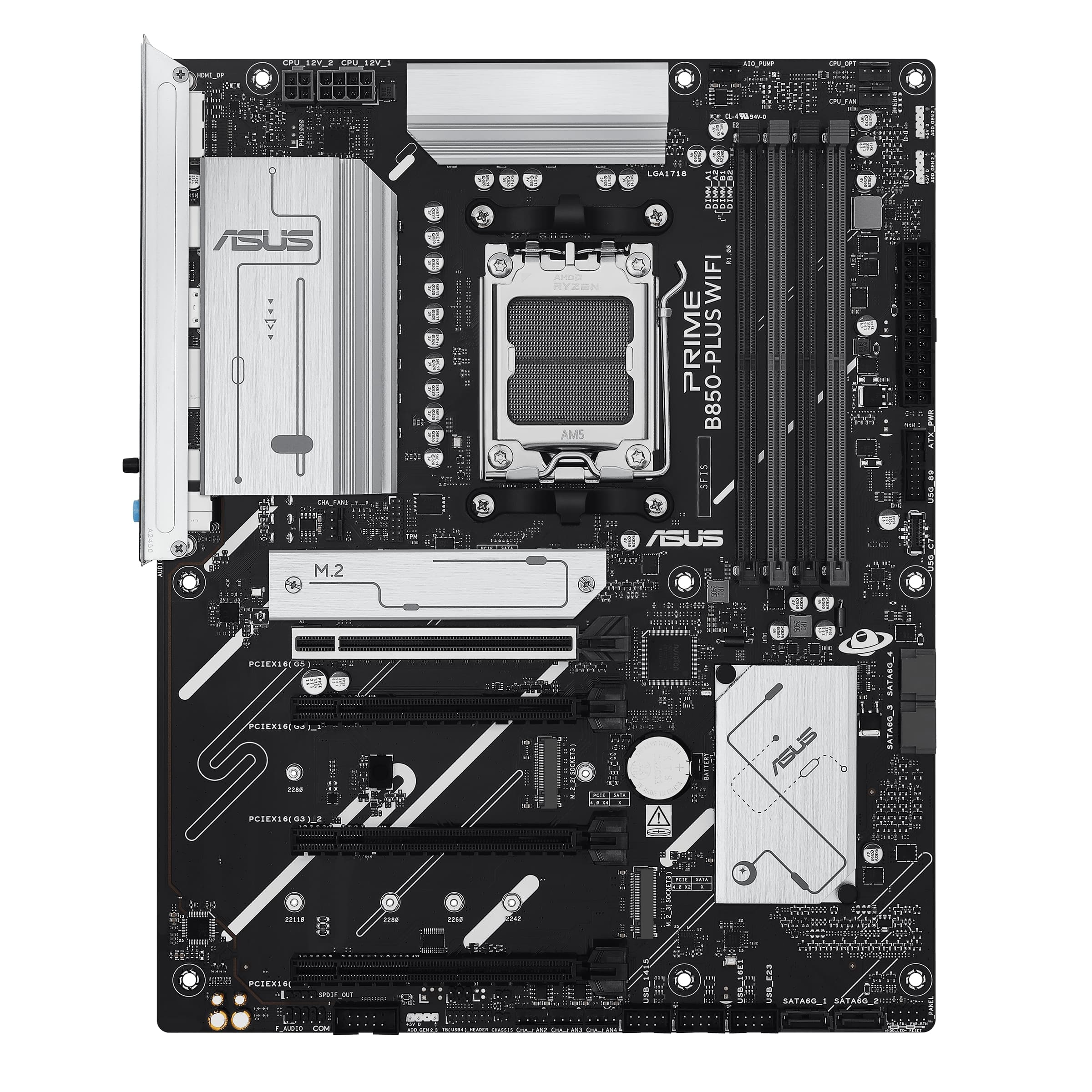 ASUS PRIME GAMING B850-PLUS WIFI AM5 DDR5 8000+(OC)MHz ATX Gaming (Oyuncu) Anakart