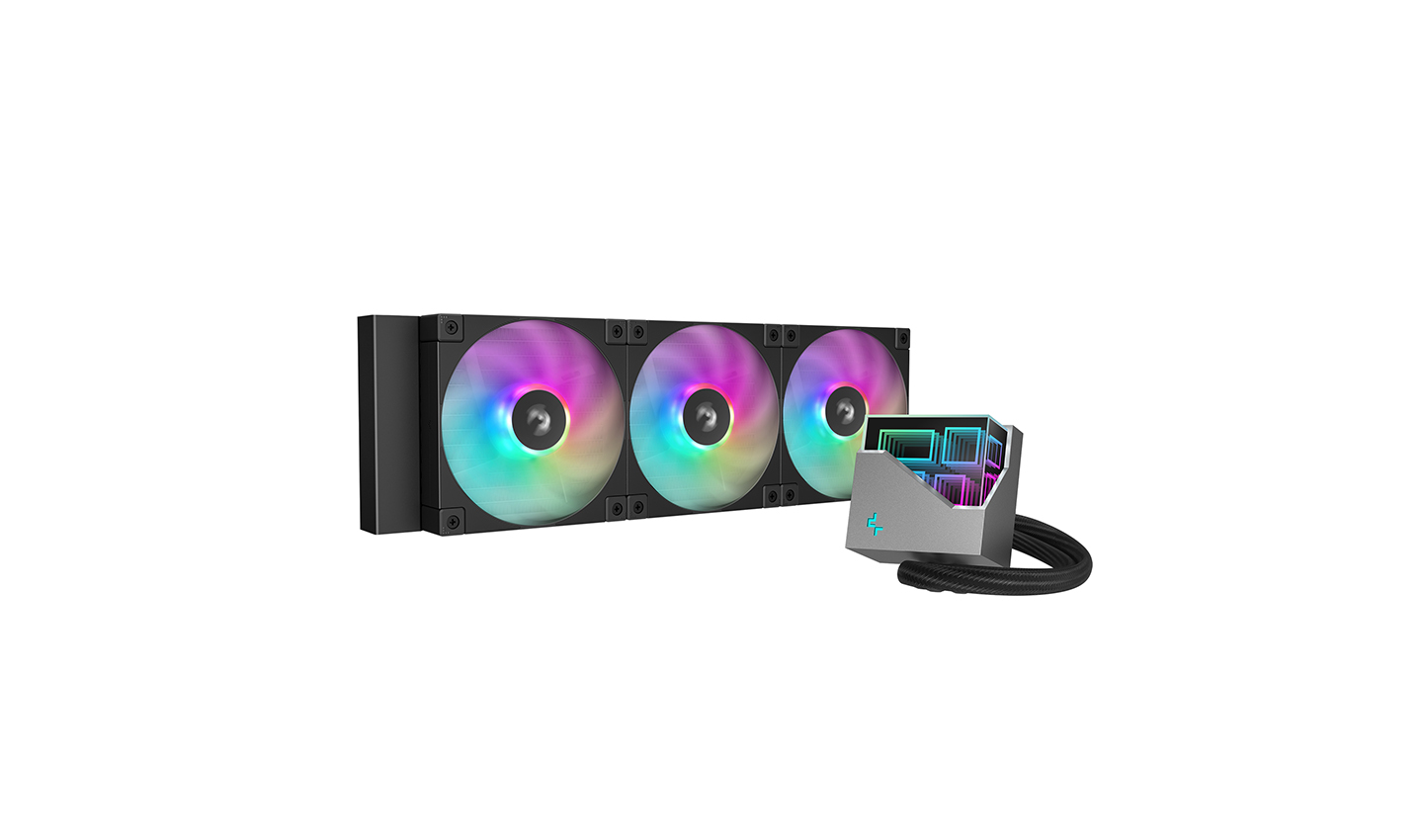 DeepCool LT360-ARGB 360mm Siyah İşlemci Sıvı Soğutucu