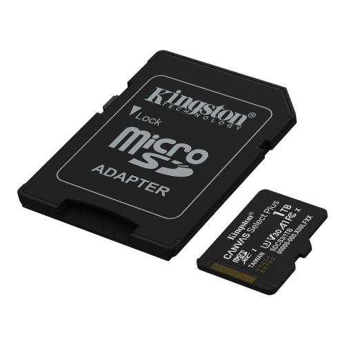 Kingston Canvas Select Plus 1TB Class 10 SDCS3/1TB 150MB/s MicroSD Hafıza Kartı
