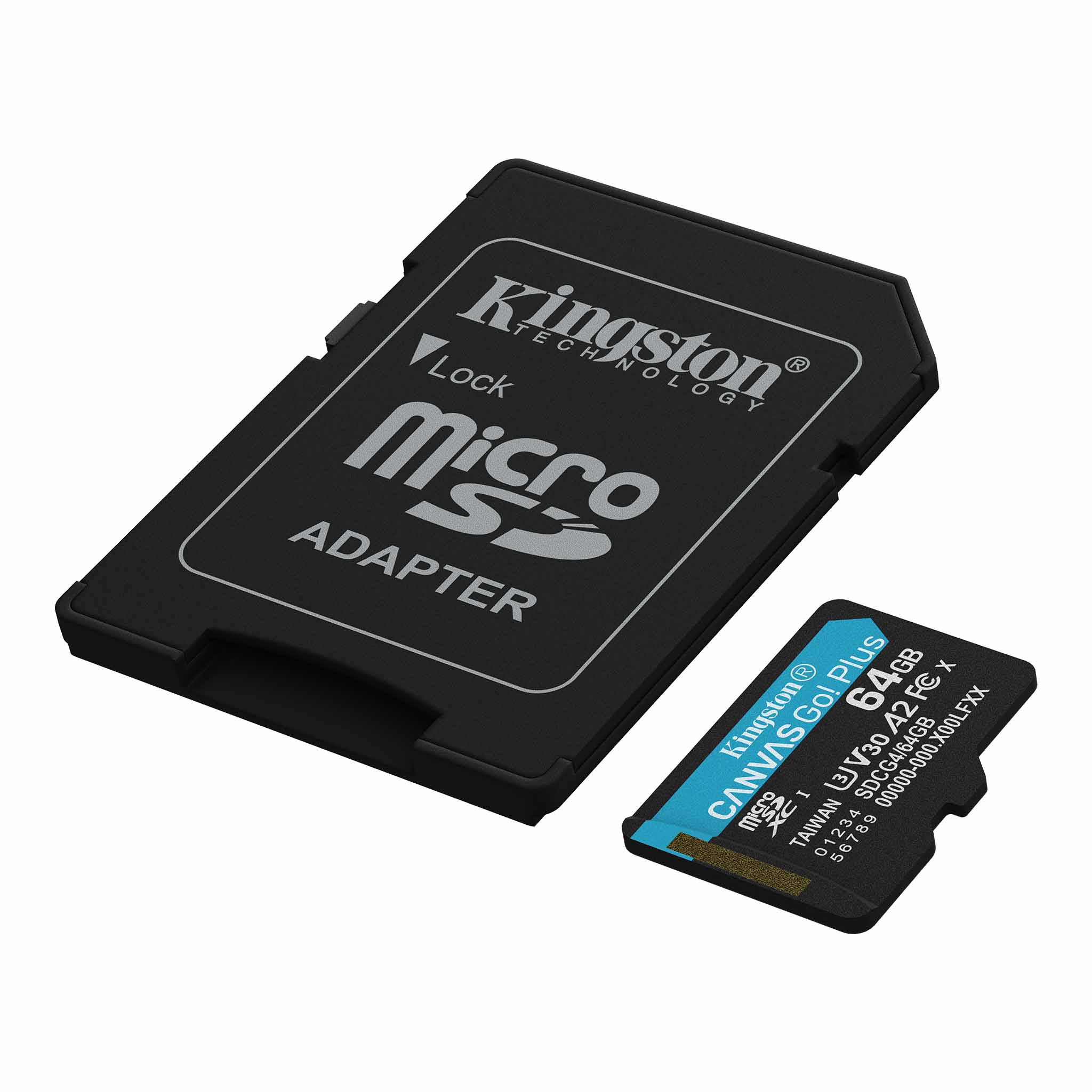 Kingston Canvas Go! Plus 64GB Class 10 SDCG4/64GB 200/100MB/s MicroSD Hafıza Kartı