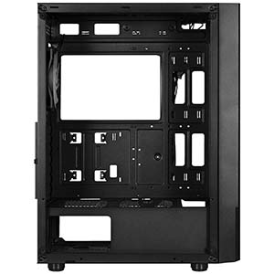 Bitfenix Proton 4F-BLACK 600W 80+ PSU 4x120mm FRGB Fan ATX Temperli Cam Siyah Gaming Kasa