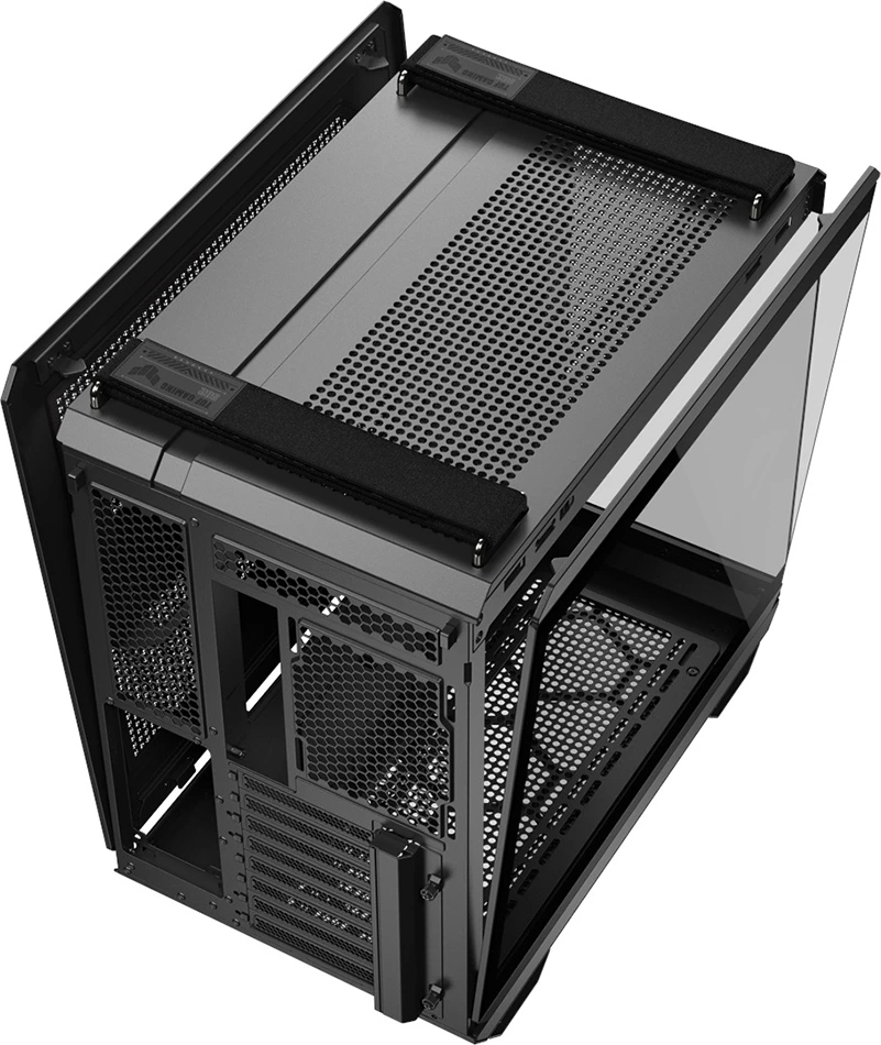 ASUS TUF Gaming GT502 Horizon Temperli Cam USB Type-C Siyah ATX Mid-Tower Gaming Kasa