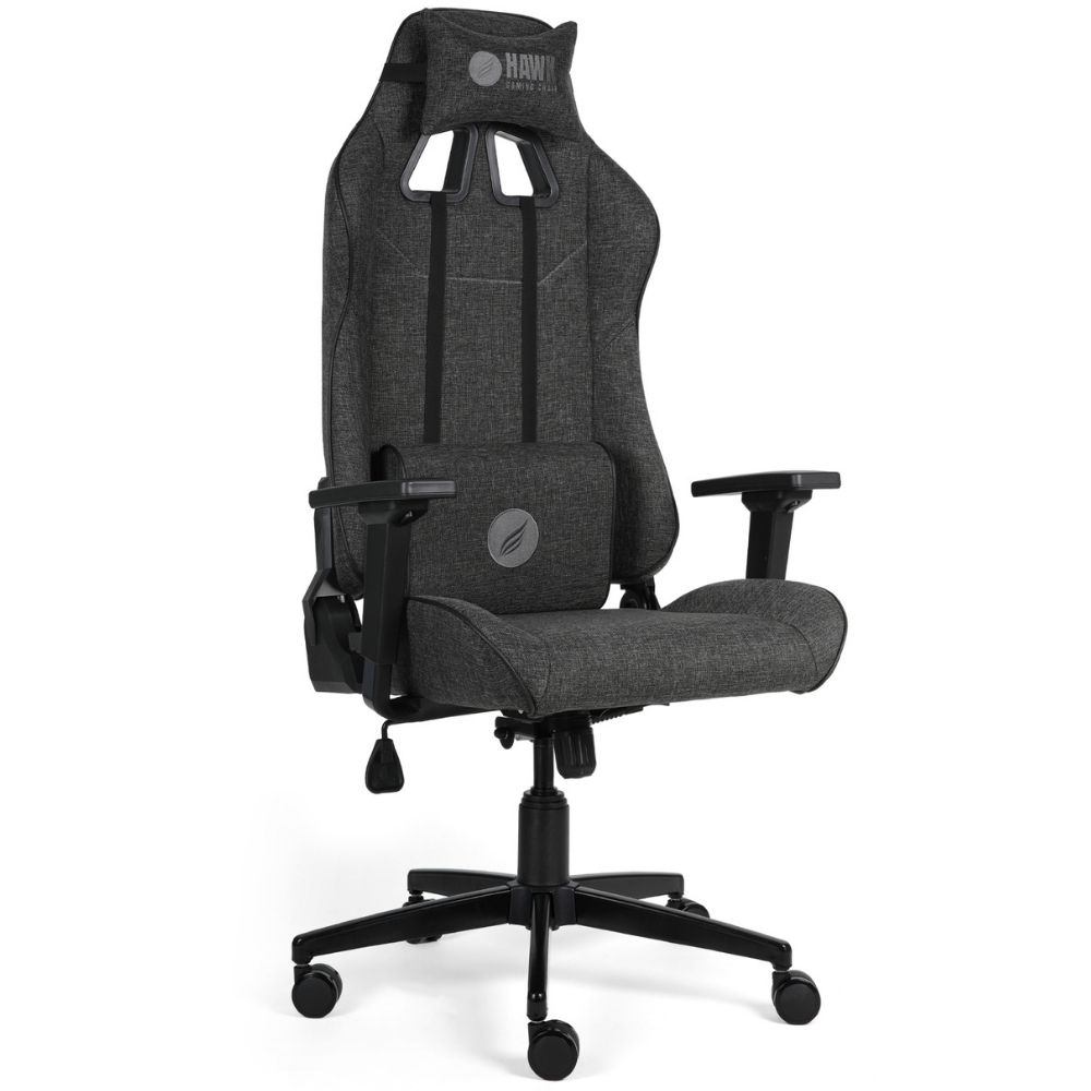 HAWK Fab v5 3D Kolçak Kumaş Füme Gaming (Oyuncu) Koltuğu