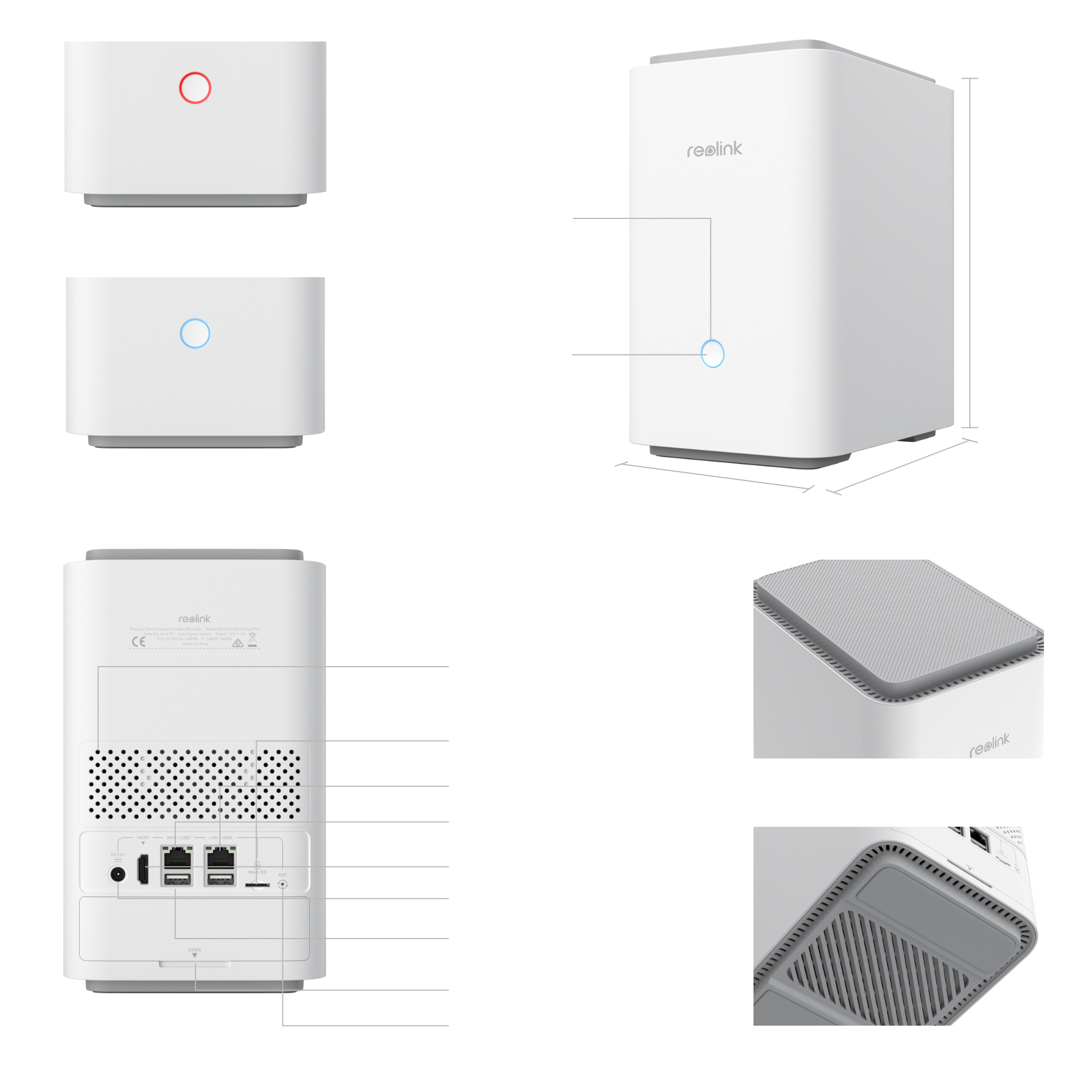 REOLINK HOME HUB PRO HHP01 24 KANAL WI-FI KAYIT CİHAZI