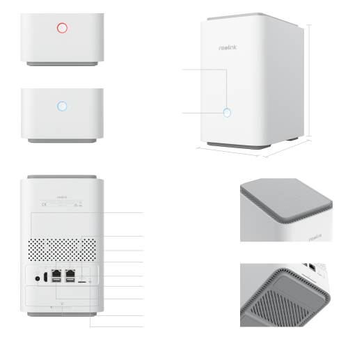 REOLINK HOME HUB PRO HHP01 24 KANAL WI-FI KAYIT CİHAZI