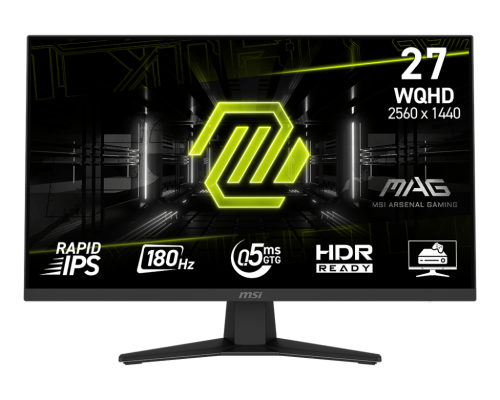 MSI MAG 274QF 27″ 180Hz 0.5Ms WQHD Adaptive-Sync IPS Gaming Monitör