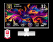 MSI MPG 321URXW QD-OLED 31.5″ 240Hz 0.03Ms QD-OLED G-Sync Compatible Beyaz Gaming Monitör