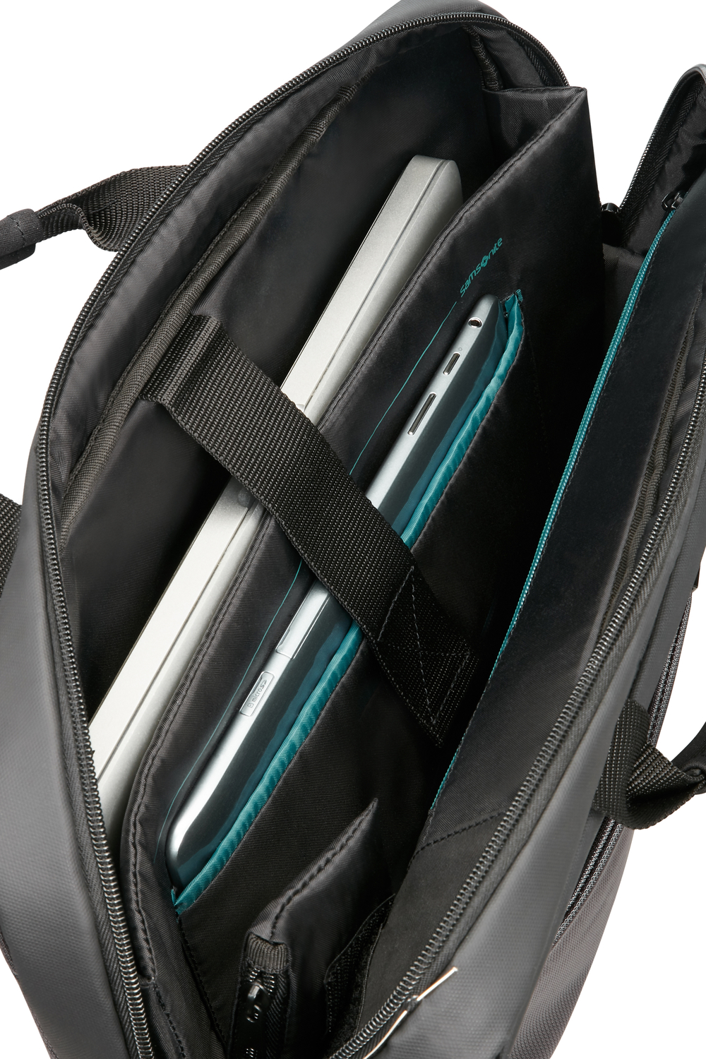 SAMSONITE 16N-09-003 17.3″ Qibyte Notebook Çantası Antrasit 