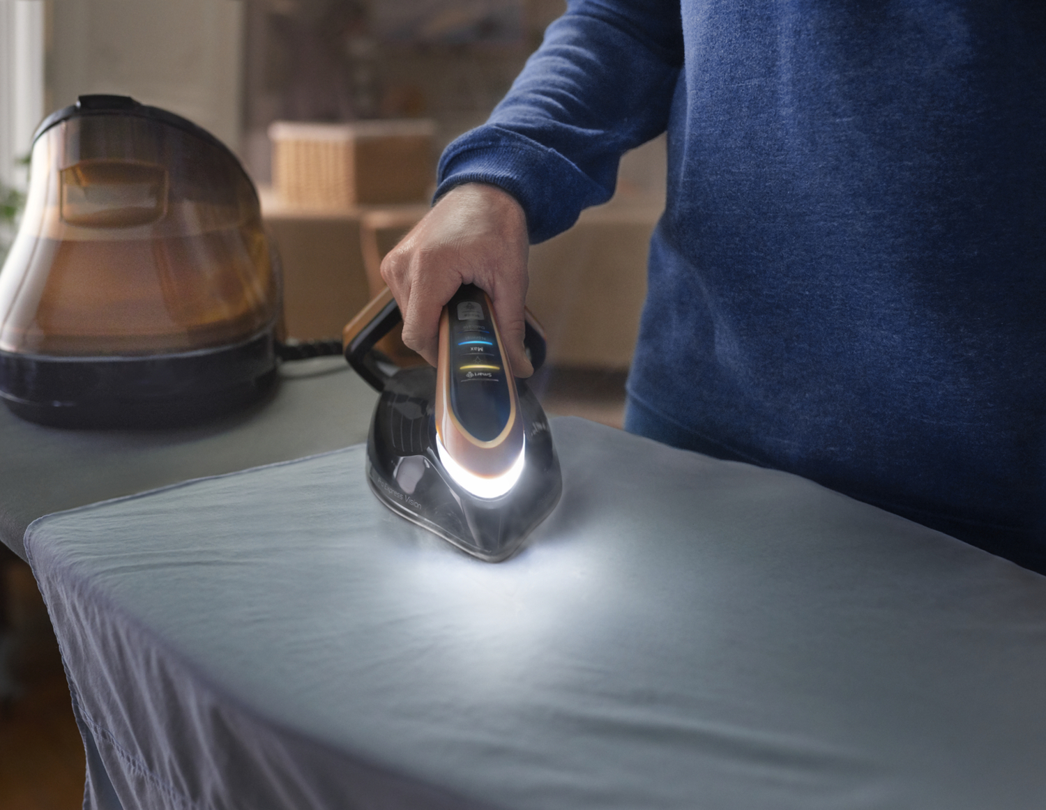 Tefal GV9820 Pro Express Vision 3000 W Buhar Kazanlı Ütü