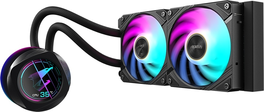 Gigabyte Aorus WaterForce X II 240 ARGB 240MM İşlemci Sıvı Soğutucu
