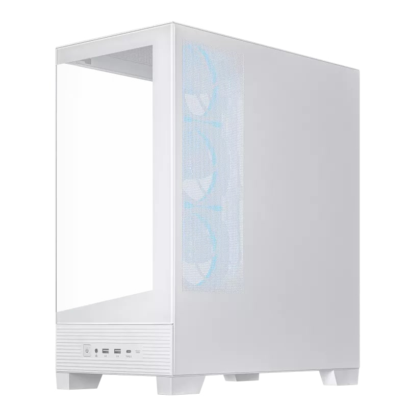 ASUS A31 PLUS Tamperli Cam ARGB Beyaz USB 3.2 ATX Mid-Tower Gaming Kasası