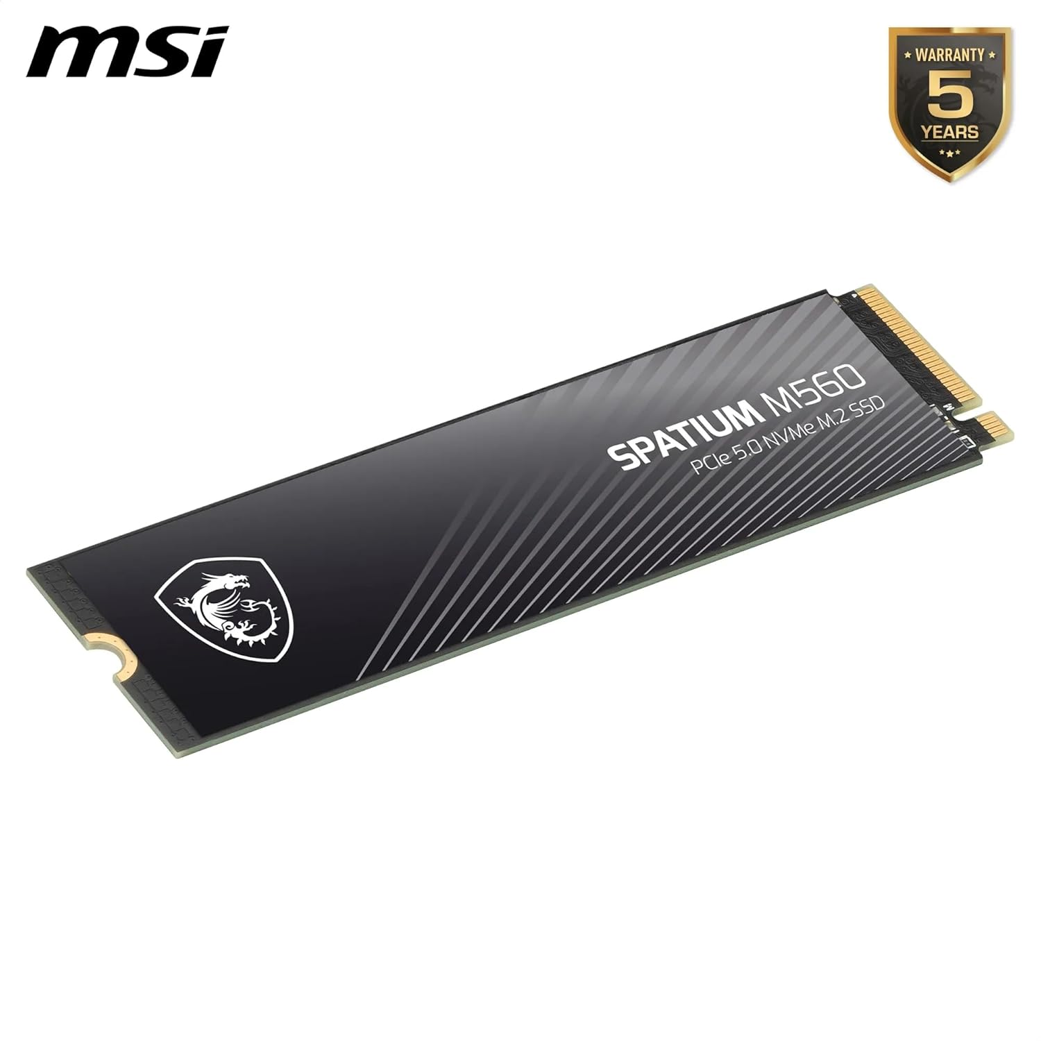 MSI Spatium M560 1 TB 10300/8700MB/s PCIe Gen5.0 NVMe M.2 SSD Disk