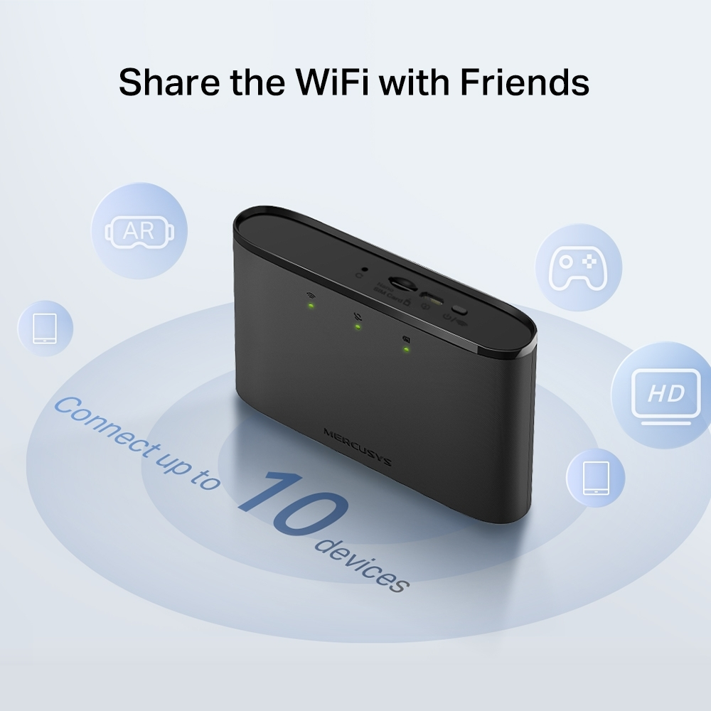 Mercusys MT110 4G LTE Wi-Fi Taşınabilir Modem