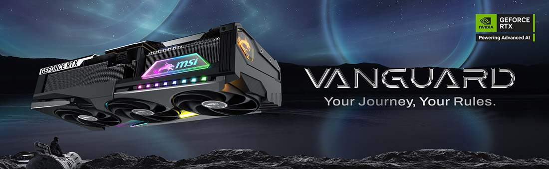 MSI GeForce RTX 5090 32G VANGUARD SOC 32GB GDDR7 512 Bit DLSS 4 Gaming Ekran Kartı