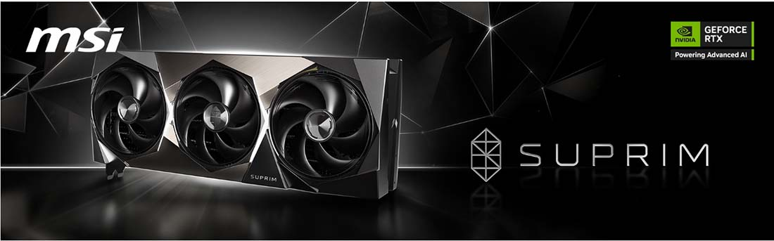 MSI GeForce RTX 5090 32G SUPRIM SOC 32GB GDDR7 512 Bit DLSS 4 Gaming (Oyuncu) Ekran Kartı
