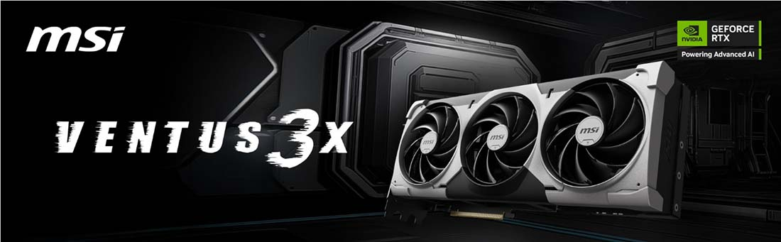 MSI GeForce RTX 5090 32G VENTUS 3X OC 32GB GDDR7 512 Bit DLSS 4 Gaming (Oyuncu) Ekran Kartı