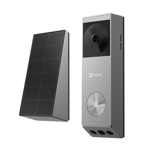 EZVIZ CS-EP3X (3MP+2MP) Güneş Panelli 2K Görüntülü Kapı Zili