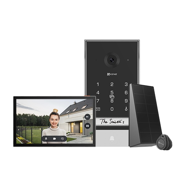 EZVIZ CS-EP7 Güneş Panelli (3MP) 2K Görüntülü Akıllı Kapı Zili Takımı