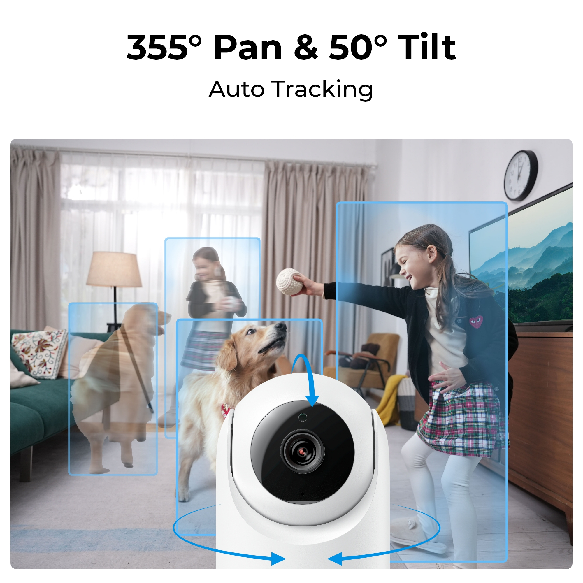Reolink E321 3MP 4MM İç Ortam Wi-Fi IP Kamera