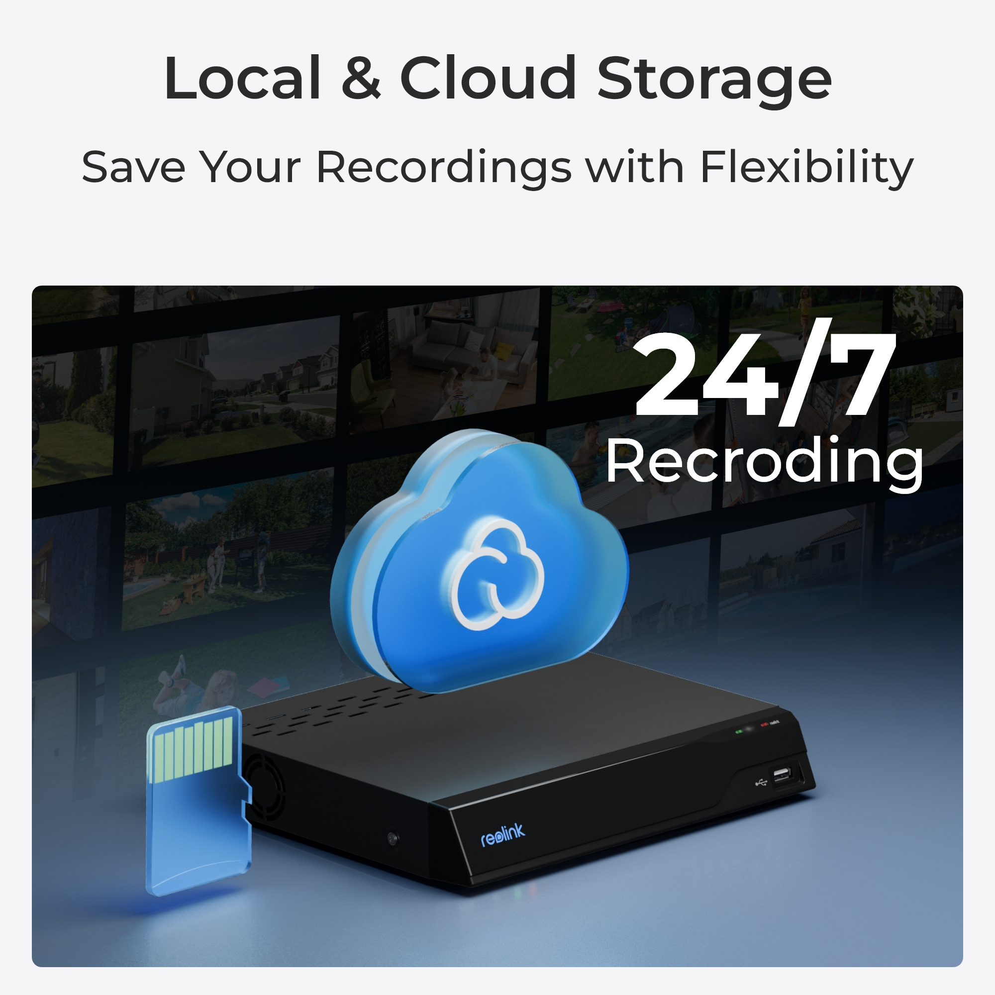 Reolink E321 3MP 4MM İç Ortam Wi-Fi IP Kamera