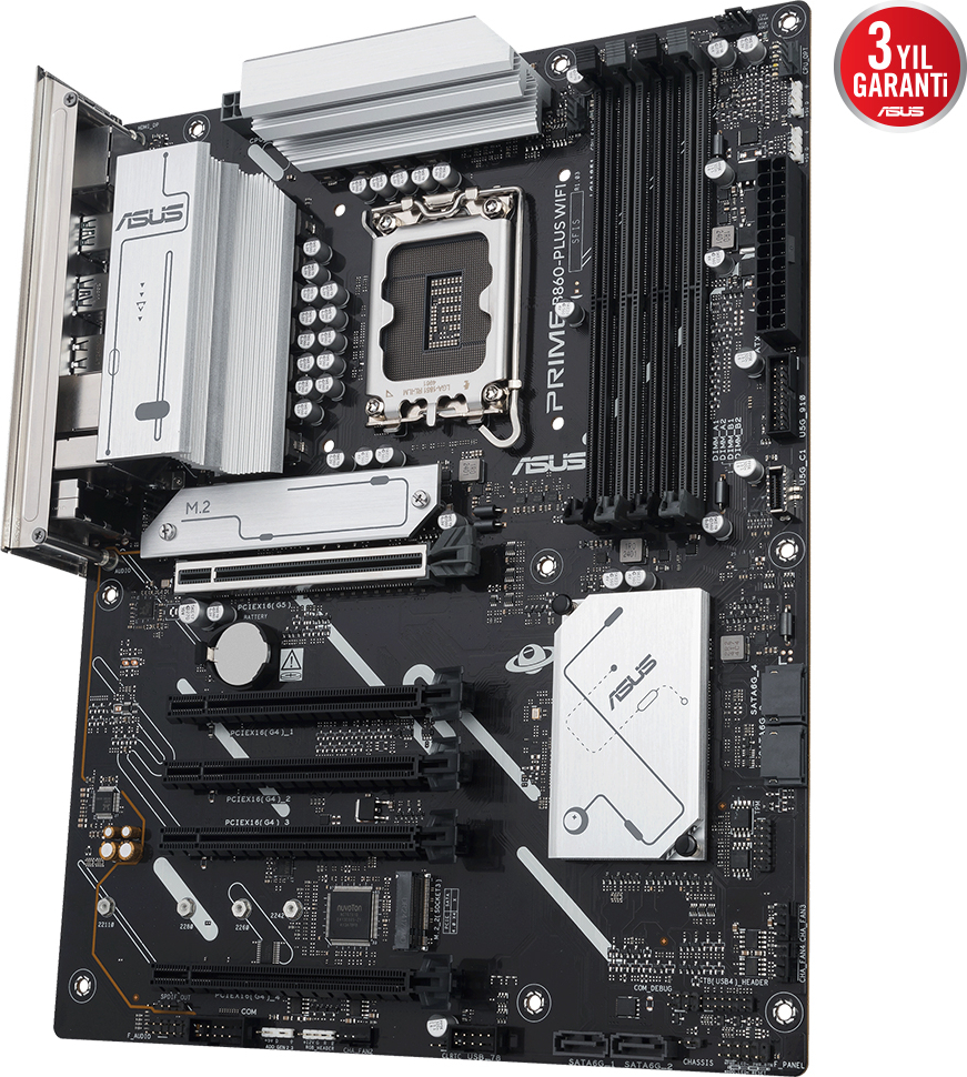 ASUS TUF B860-Plus WIFI Intel B860 Soket 1851 DDR5 8200+(OC)MHz ATX Gaming (Oyuncu) Anakart