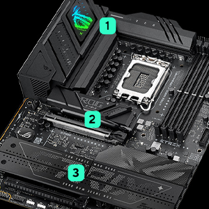 ASUS ROG STRIX B860-F GAMING WIFI Intel B860 Soket 1851 DDR5 9066+(OC)MHz ATX Gaming (Oyuncu) Anakart