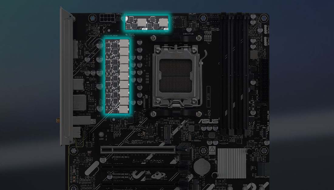 ASUS Prime B840M-A WIFI AMD B840 Soket AM5 DDR5 7600+(OC)MHz mATX Gaming (Oyuncu) Anakart