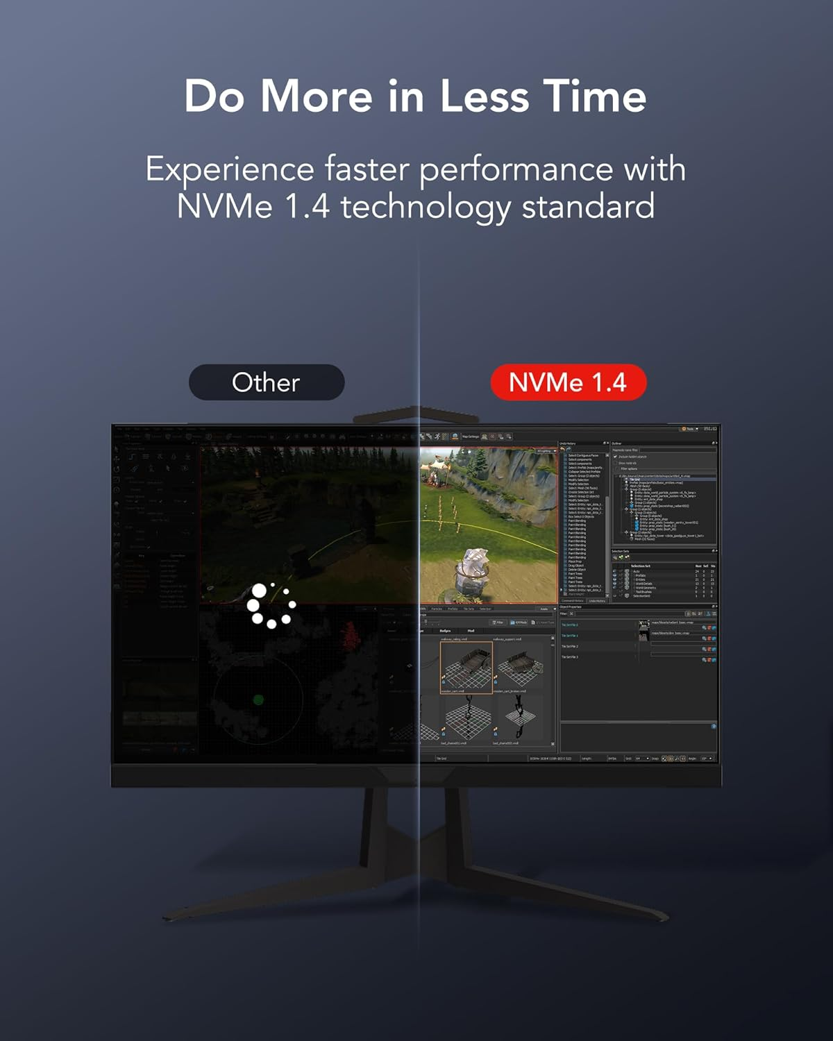 Lexar NM610PRO 500GB Gen3x4 3300/1700MB/sn NVMe PCIe M.2 SSD Disk