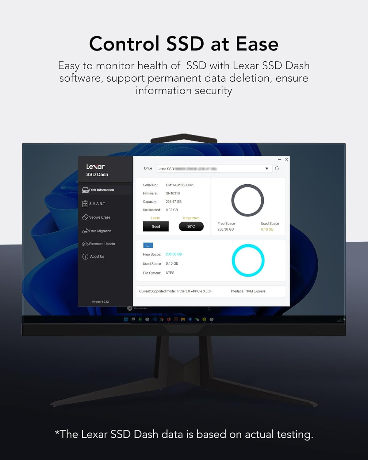 Lexar NM610PRO 500GB Gen3x4 3300/1700MB/sn NVMe PCIe M.2 SSD Disk