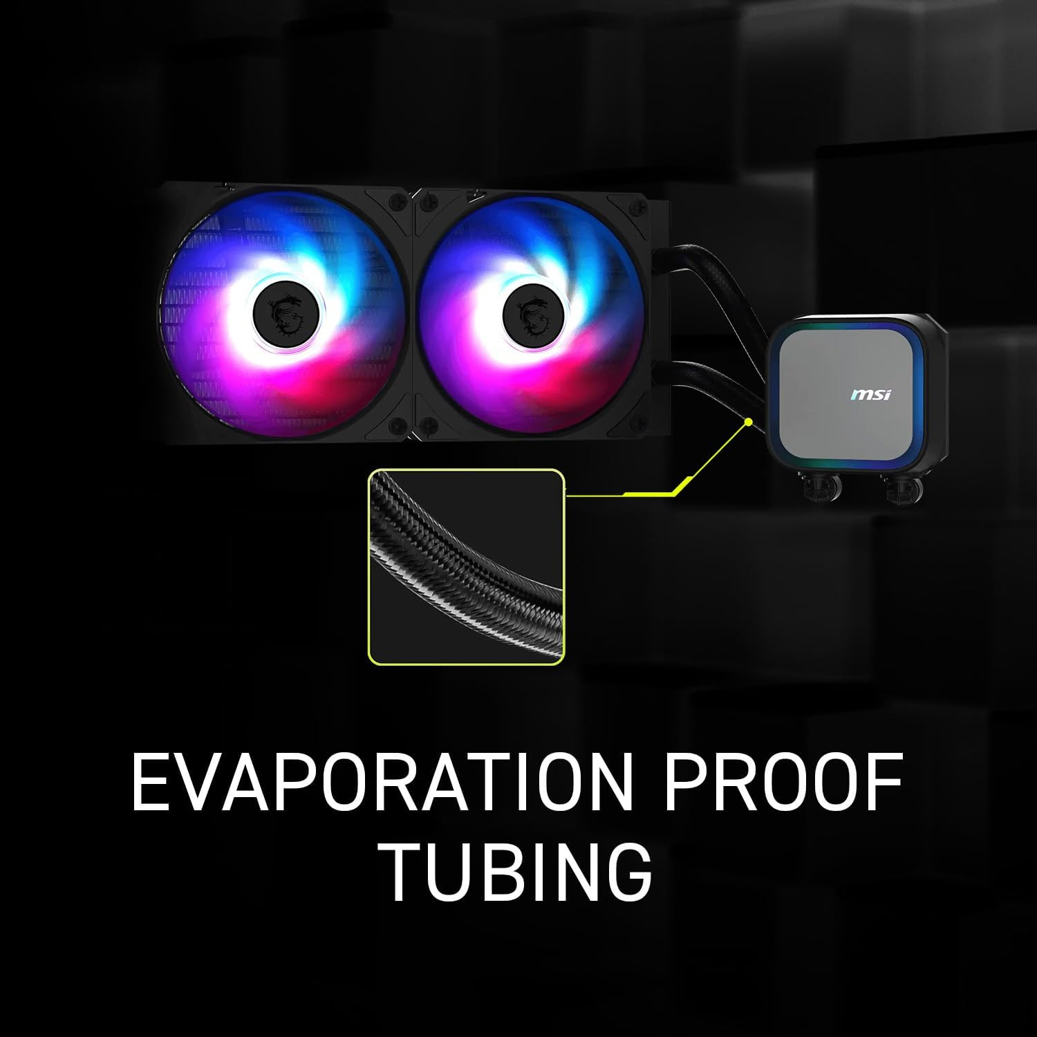 MSI MAG CORELIQUID A13 240 240mm Siyah işlemci Sıvı Soğutucu