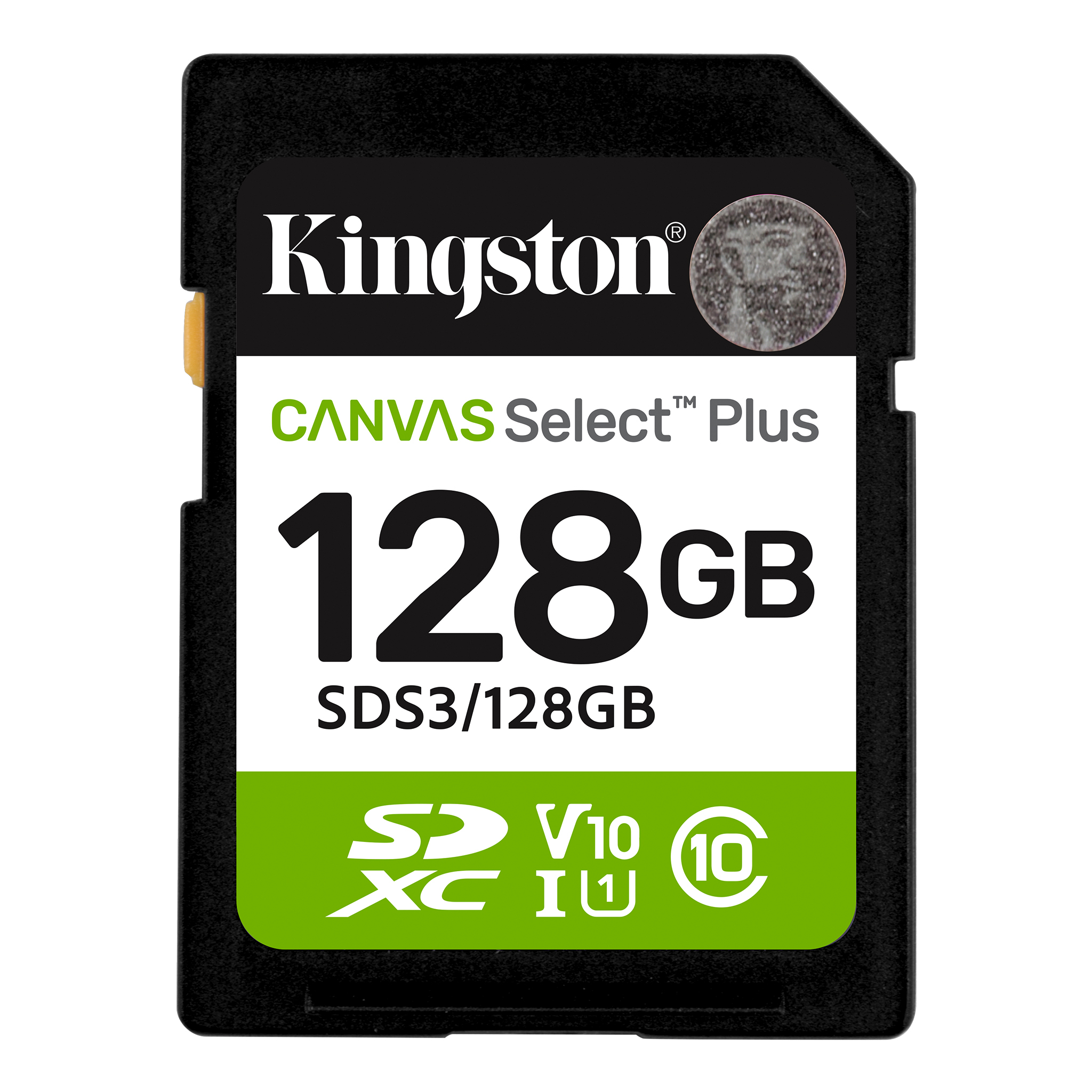 Kingston Canvas Select Plus 128GB Class 10 SDS3/128GB 150MB/s SD Hafıza Kartı