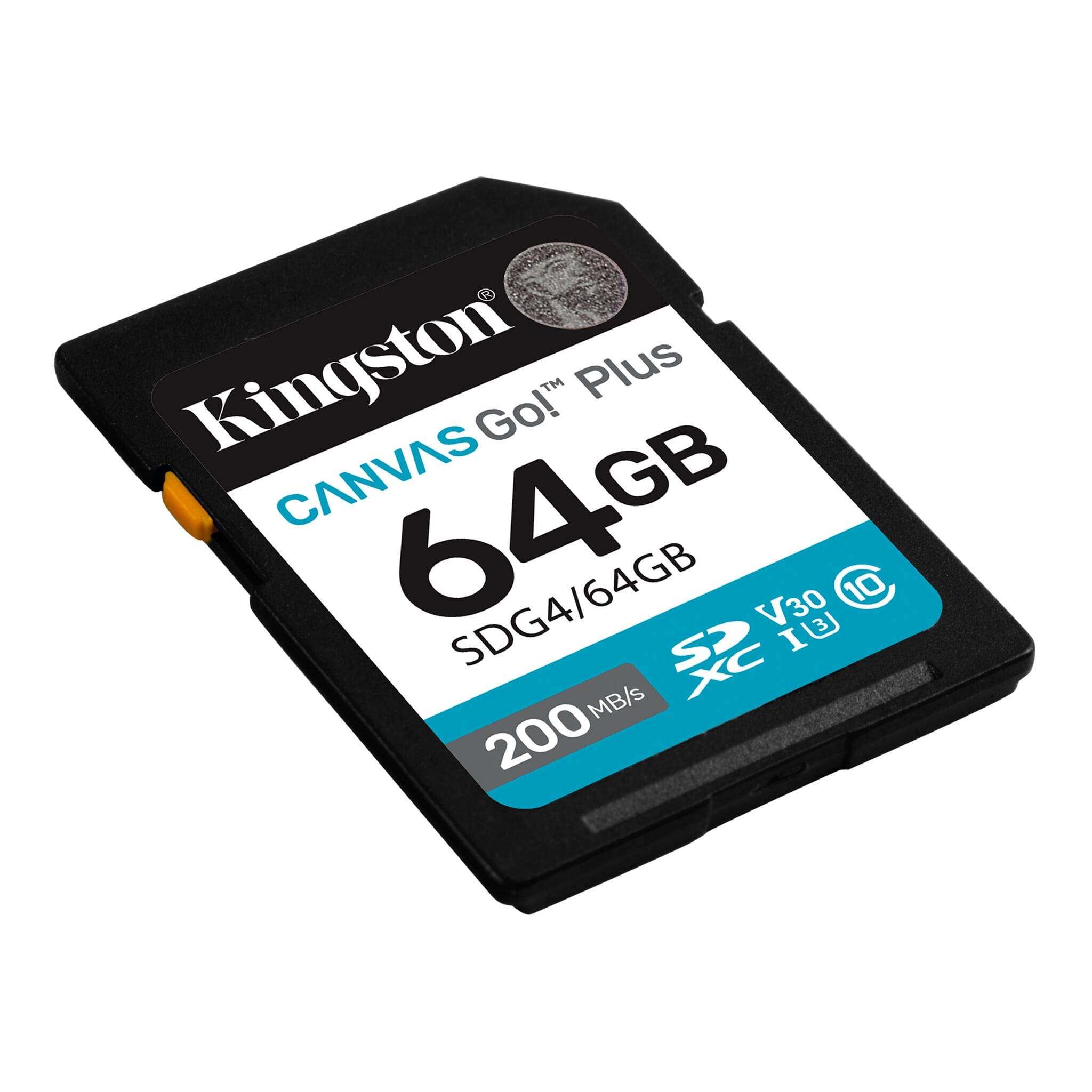 Kingston Canvas Go! Plus 64GB Class 10 SDG4/64GB 200MB/s SD Hafıza Kartı
