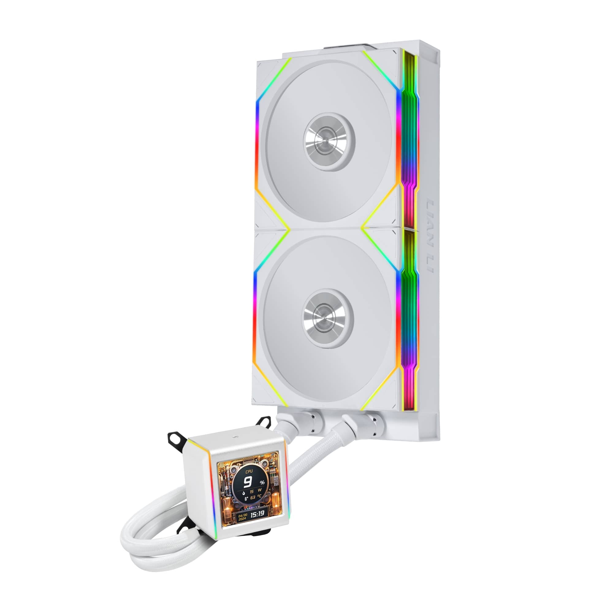 Lian Li Galahad II LCD 280mm Beyaz İşlemci Sıvı Soğutucu (GA2ALCD28TW)