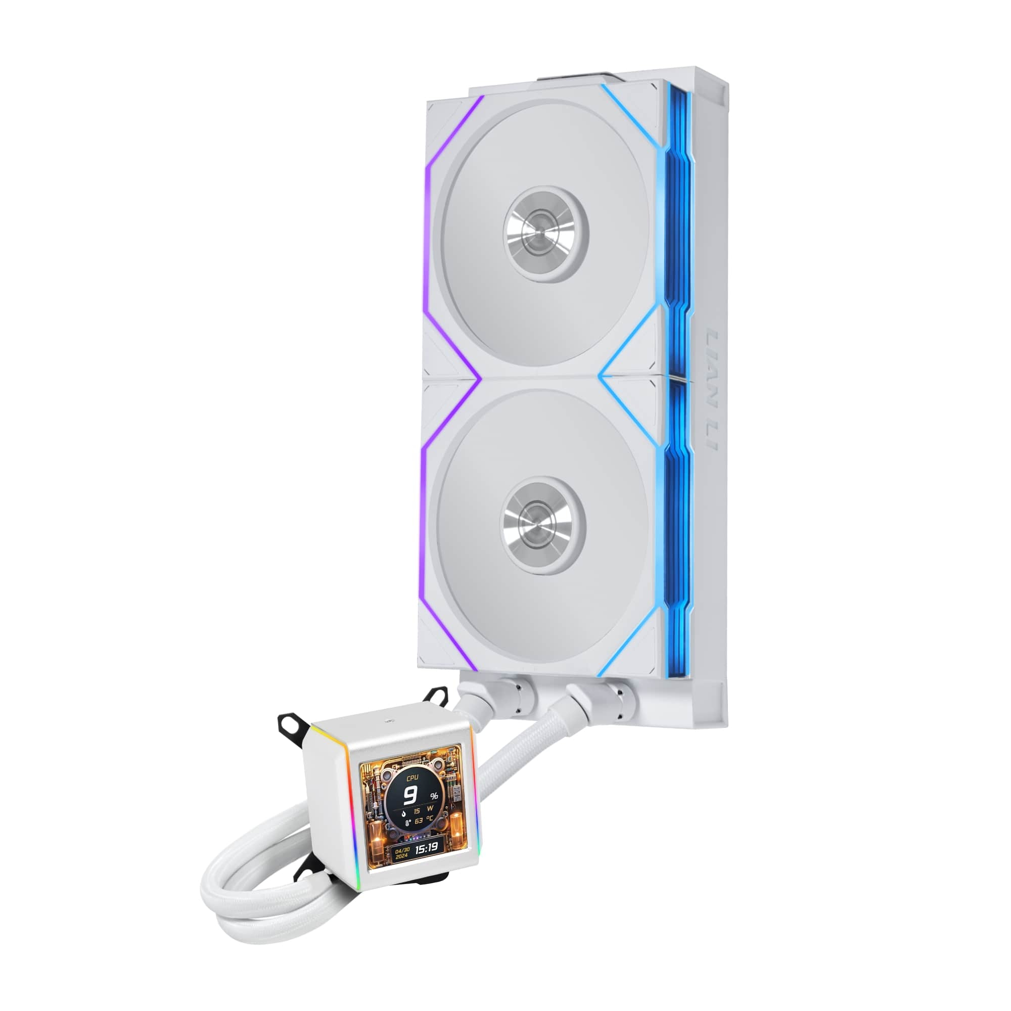 Lian Li Galahad II LCD 280mm Beyaz İşlemci Sıvı Soğutucu (GA2ALCD28TW)