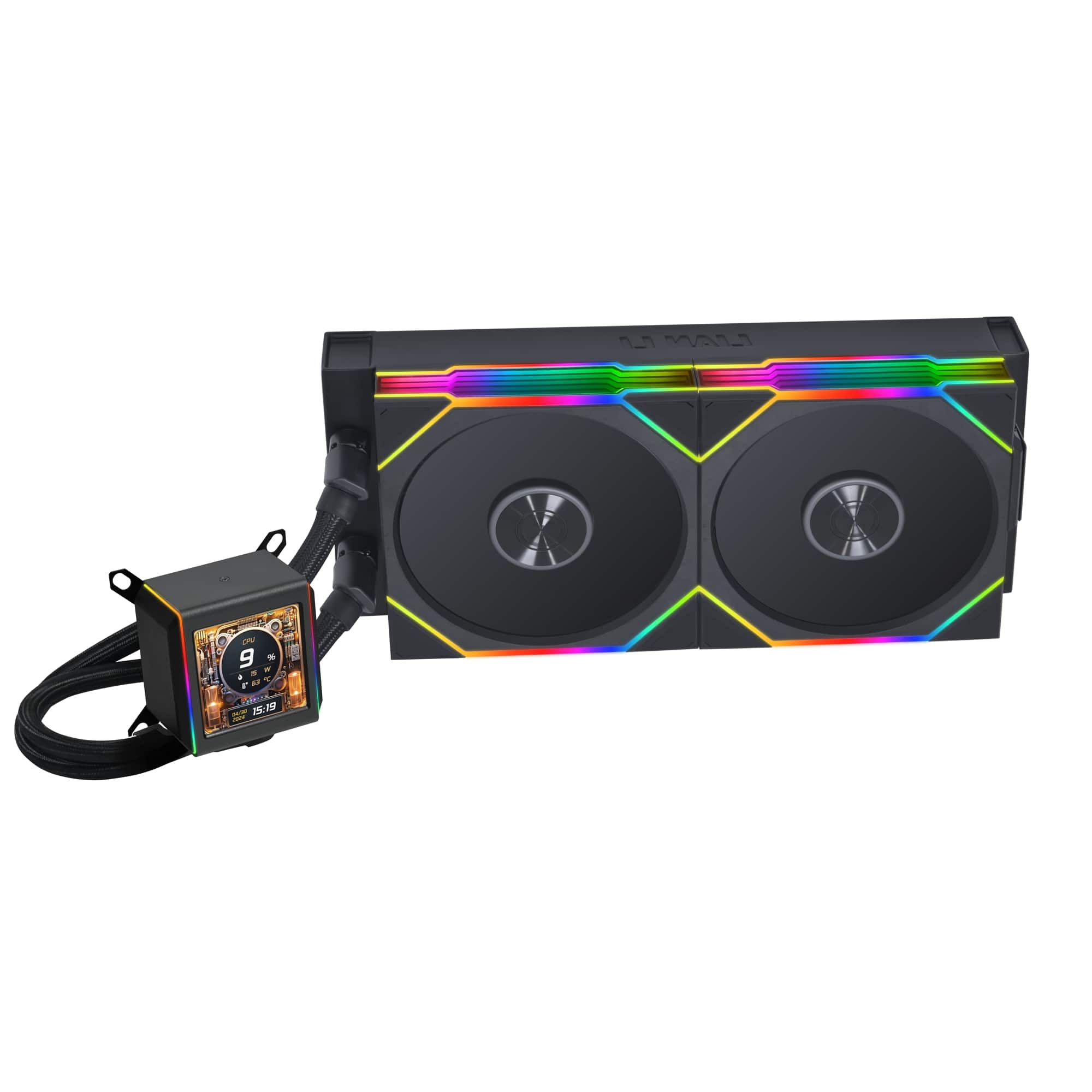 Lian Li Galahad II LCD 280mm Siyah İşlemci Sıvı Soğutucu (GA2ALCD28TB)