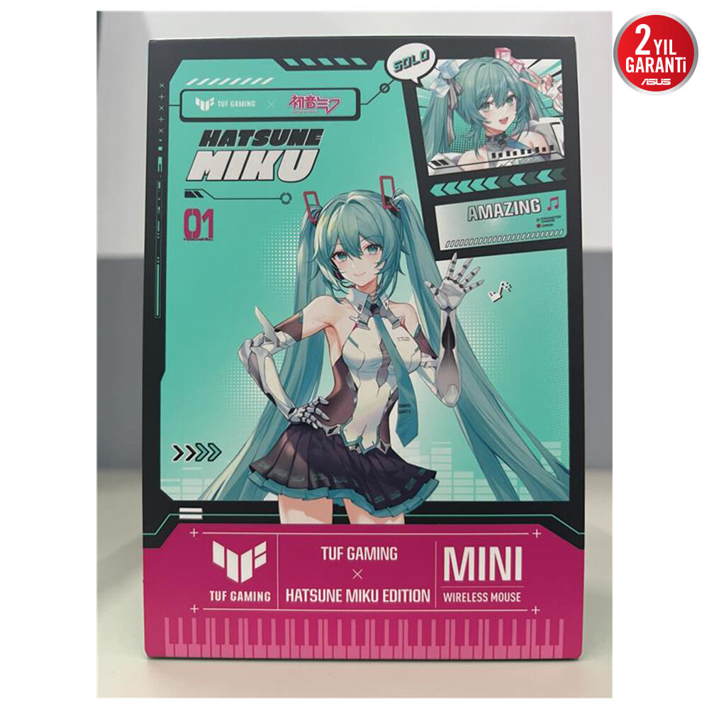 Asus Tuf Gaming Mini Miku Edition Kablosuz Gaming (Oyuncu) Mouse
