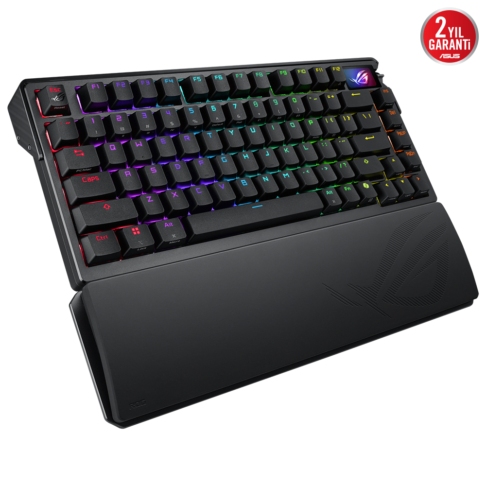 ASUS ROG Azoth Extreme NX/SW Switch İnglizce Q Kablosuz RGB Mekanik Oyuncu Klavyesi