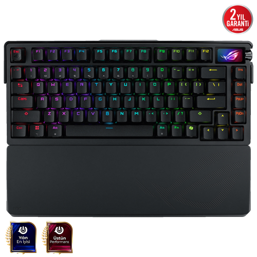 ASUS ROG Azoth Extreme NX/SW Switch İnglizce Q Kablosuz RGB Mekanik Oyuncu Klavyesi