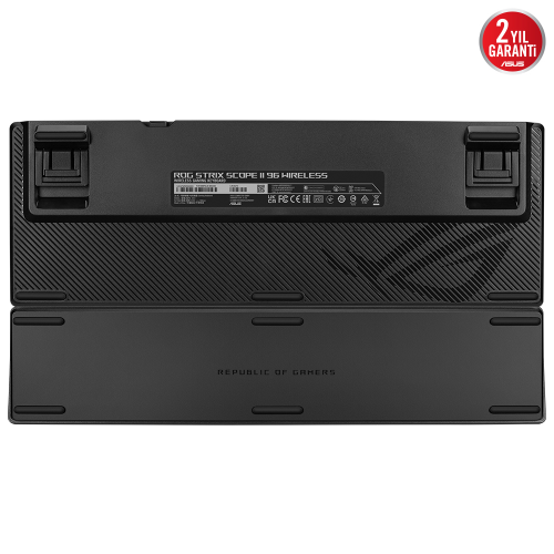 ASUS ROG Strix Scope II 96 Wireless RX PBT UK Red Switch RGB Siyah Gaming (Oyuncu) Klavye
