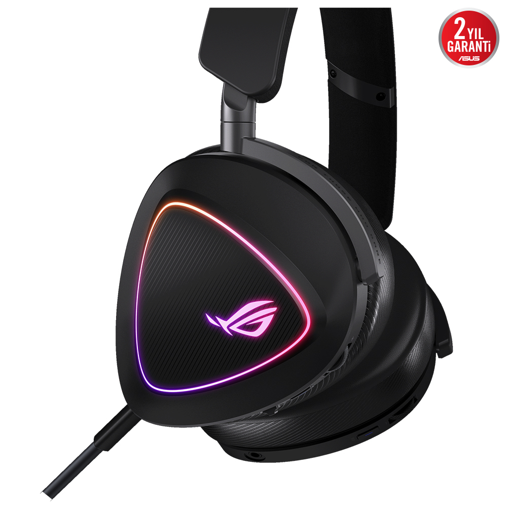 ASUS ROG Delta II Wireless 2.4GHz/Bluetooth Kablosuz Siyah Gaming (Oyuncu) Kulaklık