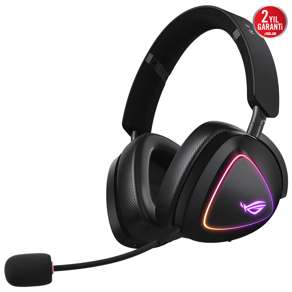 ASUS ROG Delta II Wireless 2.4GHz/Bluetooth Kablosuz Siyah Gaming (Oyuncu) Kulaklık